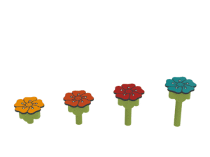 HDPE Flower Stepping Pods