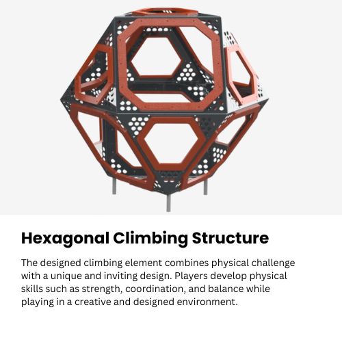 Hexagonal Climbing Structure