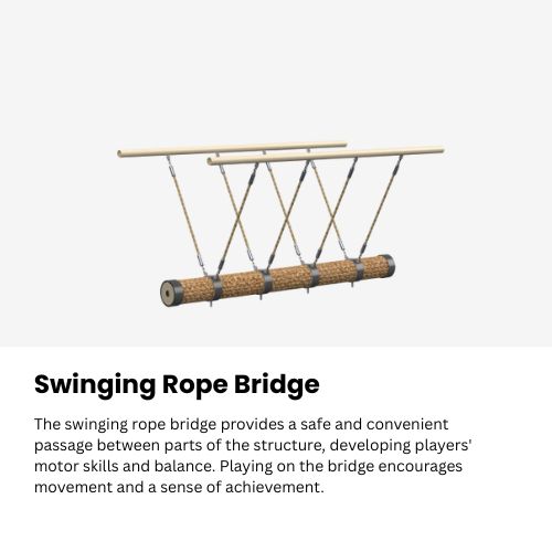 Swinging Rope Bridge