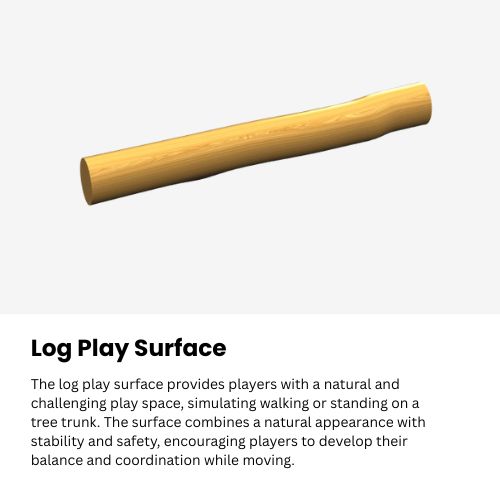 Log Play Surface